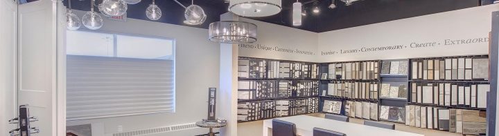 Bedrock Home's interior design studio in Edmonton.