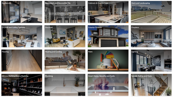 Bedrock Home's virtual interior design studio.